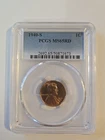 1940-S 1C RD Lincoln Wheat One Cent  PCGS MS65RD  #1627