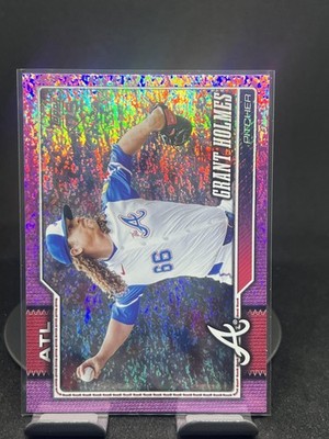 2026 Topps #182 Grant Holmes Sandglitter Pink