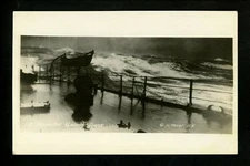 Military real photo postcard RPPC US Navy Ships Moser Quarter Deck Set 1, #11