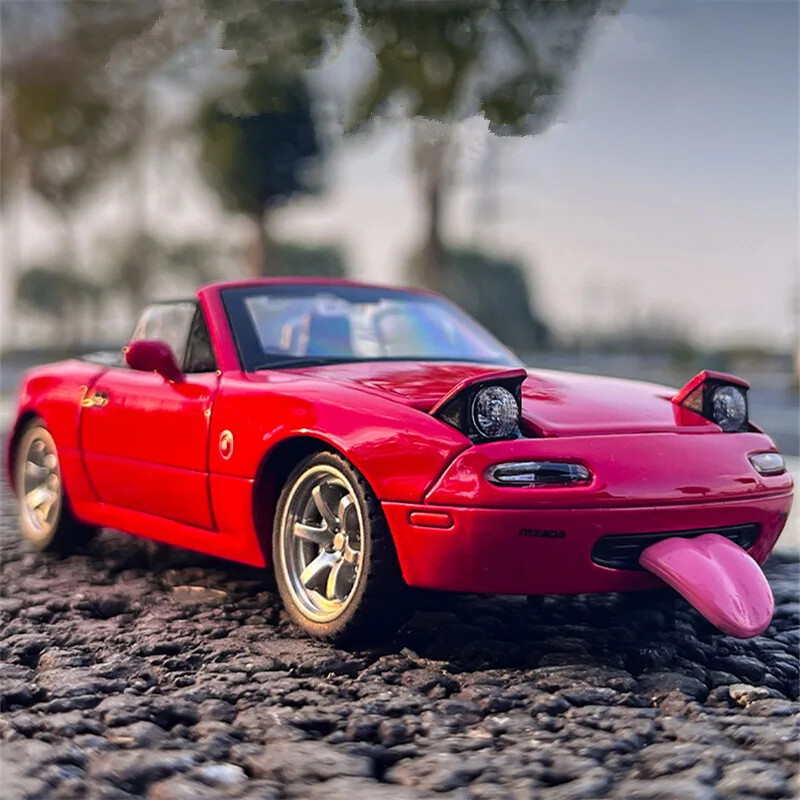 1:32 Mazda MX-5 Alloy Convertible Sport Car Diecast Toy Racing