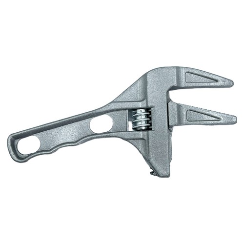 2 in 1 Extra Wide Jaw Aluminium Adjustable Wrench Stubby Size 68mm Jaw - Picture 4 of 4