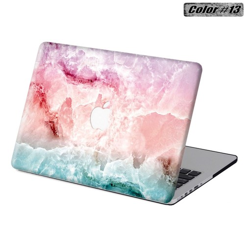 Funda rígida de mármol engomado con llave protectora para Macbook Air Pro 13"" 14"" 16"" M1 M2 - Imagen 24 de 31