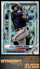 2021 Bowman BCP-28 Shea Langeliers Chrome Prospects Mojo Refractor