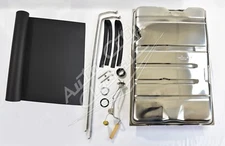 Stainless Gas Tank kit for 68-70 Charger 3/8 Sending unit Straps Grommet & Pad