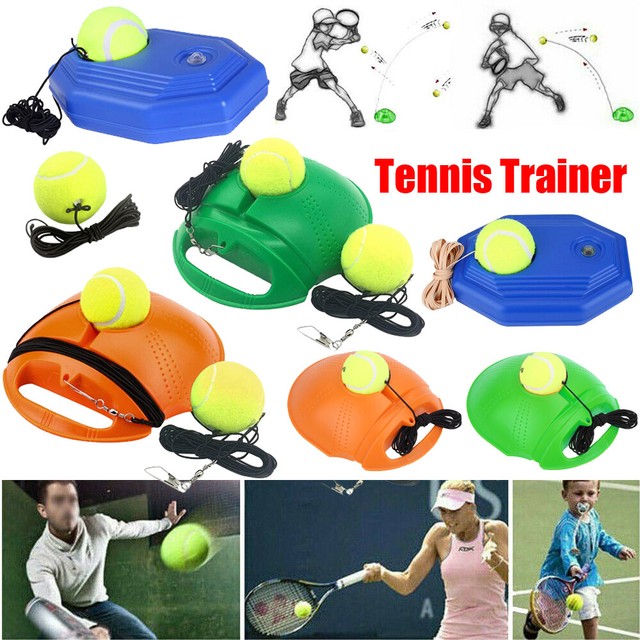 Tennis Trainer Practice Aids SelfStudy Rebound Ball Indoor Training