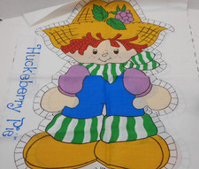 Strawberry Shortcake Plush Doll/Pillow Cut Sew 20" Huckleberry Pie 1980