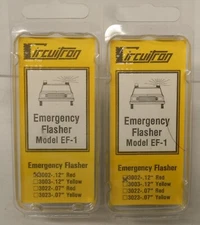 2 Circuitron EF-1 Emergency Flasher #3002.12" Red HO Model Railroad Train
