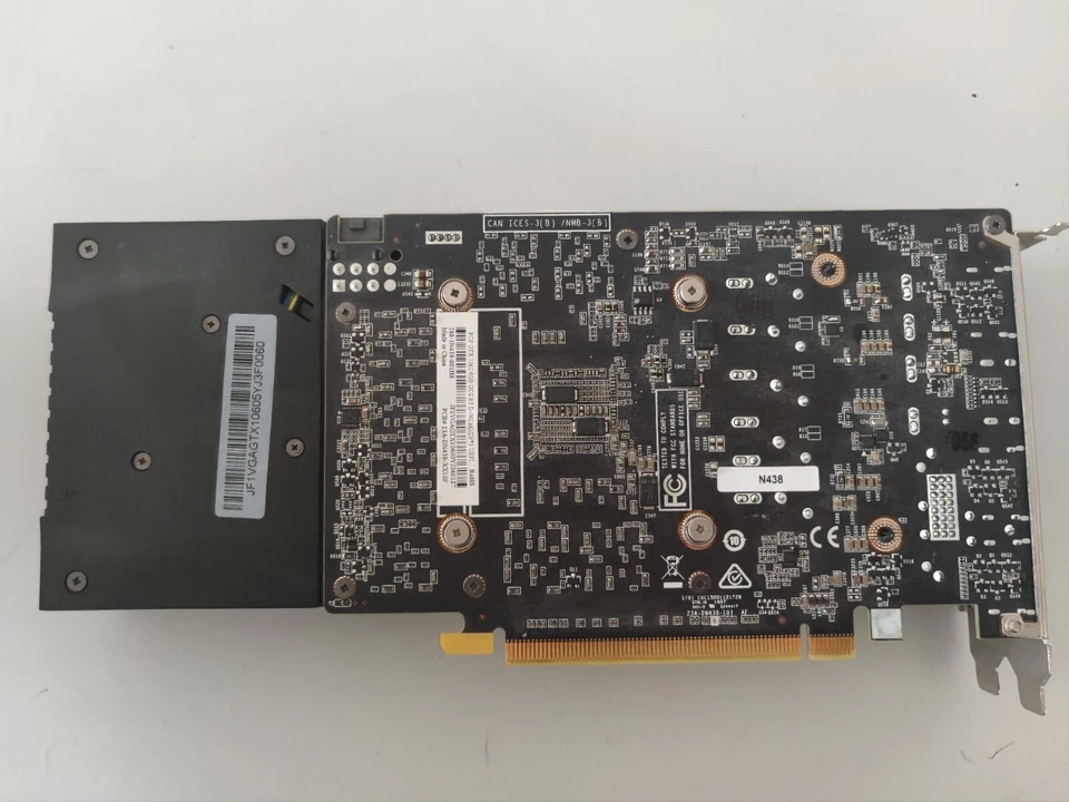 ZOTAC NVIDIA GeForce GTX1060 6GB GDDR5 Graphics Video Card DP HDMI DVI - Image 2 of 4