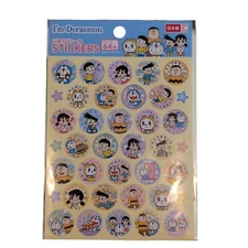 DAISO Draemon stickers  JAPAN   I'm Doraemon Japan Limited 2 sheets 64 stickers