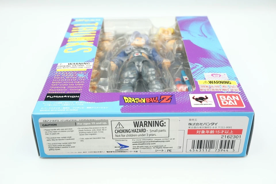 Figura de acción BANDAI S.H.Figuarts 2012 DRAGON BALL KAI TRUNKS nueva Foto 4 de 4