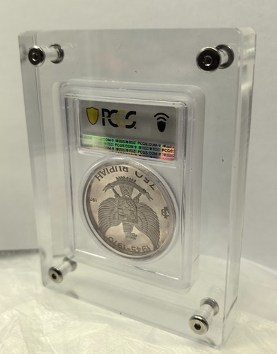 Vitrine acrylique cristal étui de protection pour support épais PCGS - Photo 6 sur 14