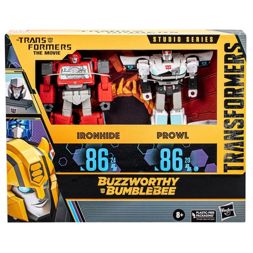 Transformers Studio Series 86 Movie Dead Ironhide & Prowl Action Figures Hasbro - Picture 2 of 5