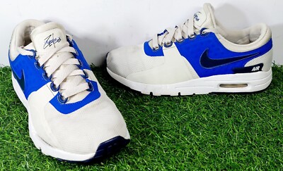 Nike W Air Max Zero Light Mädchen Jungen Damen Knochen Binär Blau Turnschuhe Größe 3