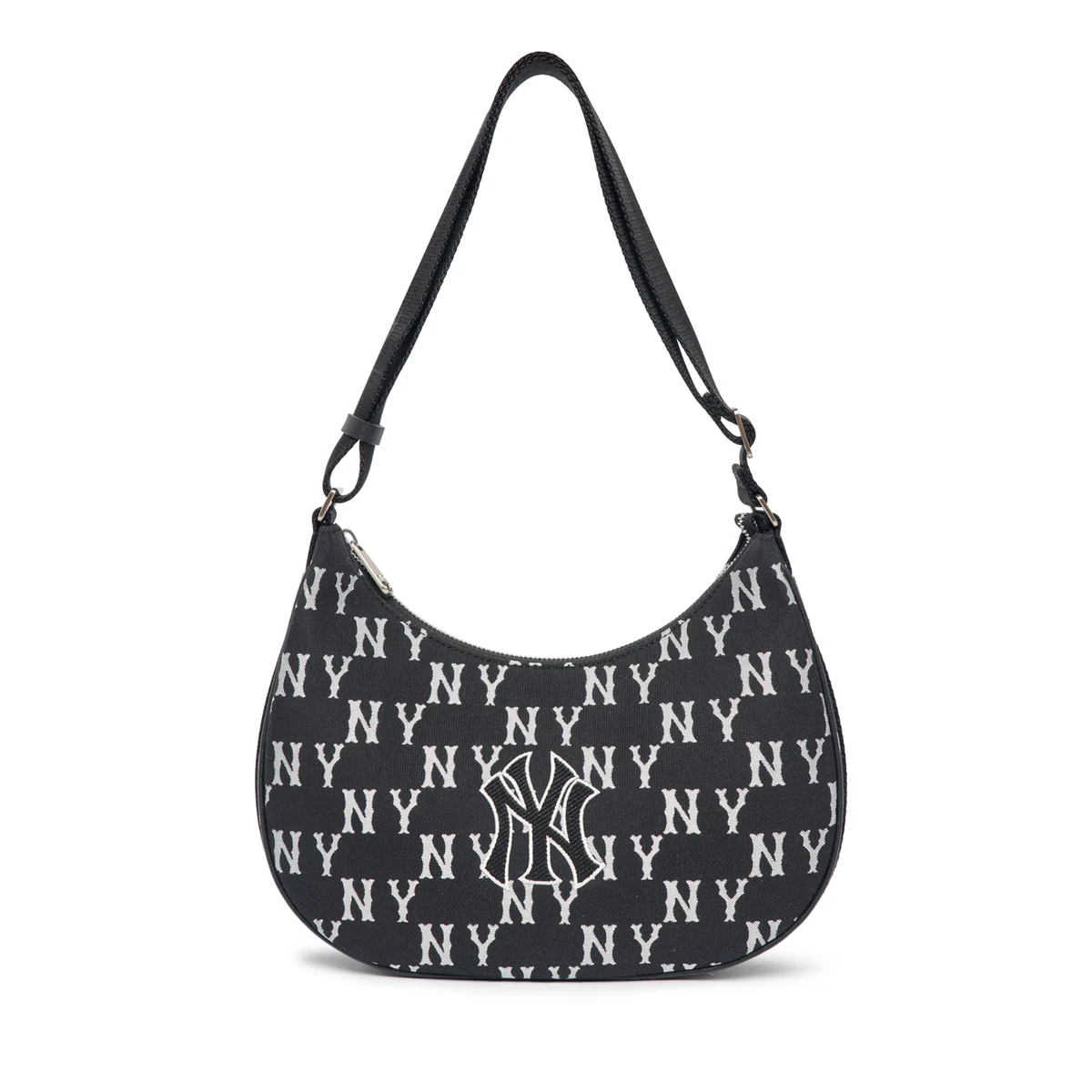 Jual MLB Monogram Hobo Bag NY Yankees - Black Original 2023