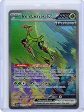 Pokemon Temporal Forces Iron Leaves EX Special Illustration 203/162 Rare !