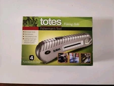 Totes Fishing Multipurpose Tool Weight Scale Tape Measure Hook Remover Fish