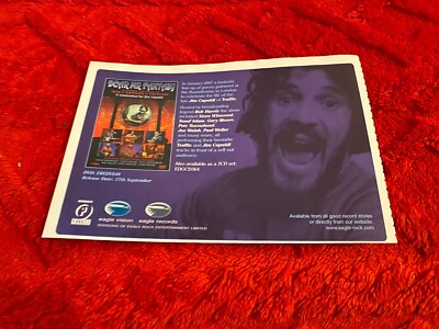 PEEPA6 MAGAZIN WERBUNG 5X8'' JIM CAPALDI & TRAFFIC: LIEBER HERR FANTASY