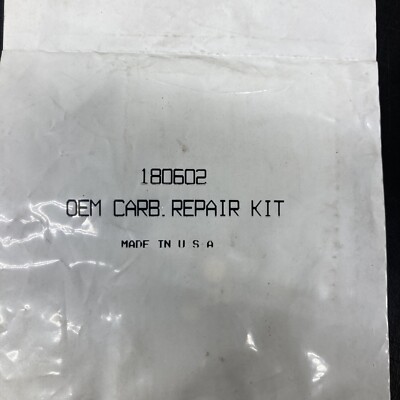 MTD PART NUMBER 180602 Carb Repair Kit