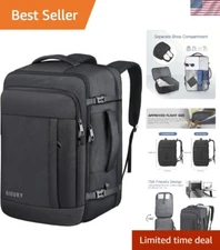 Pack Smart with This 50L Expandable Travel Backpack: Perfect for Any Adventure