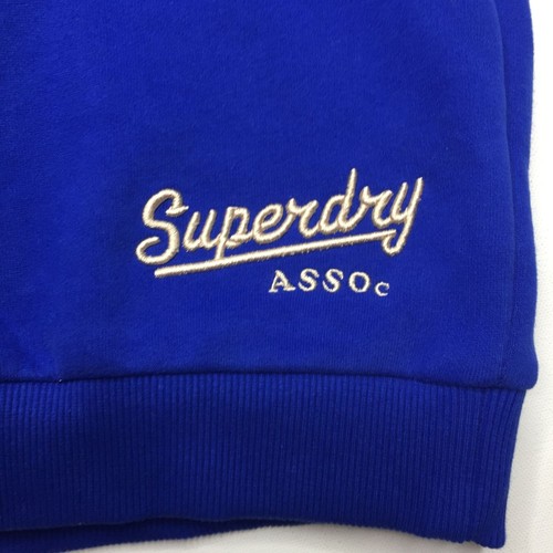 Superdry Athl Assoc Champs EC Collegiate Hoodie Blue Orange W201157A Size XS - Picture 6 of 15