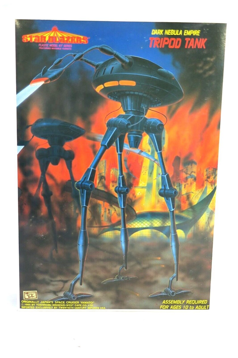 TCI Starblazers Model Kit Dark Nebula Empire Tripod Tank Space