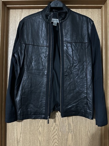Calvin Klein Leather Jacket - Picture 13 of 14