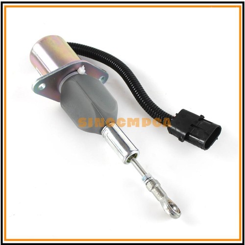 Solenoide de corte 6734-81-9140 3930234 para Komatsu Cummins 6CT C8.3L 24V - Imagen 4 de 9