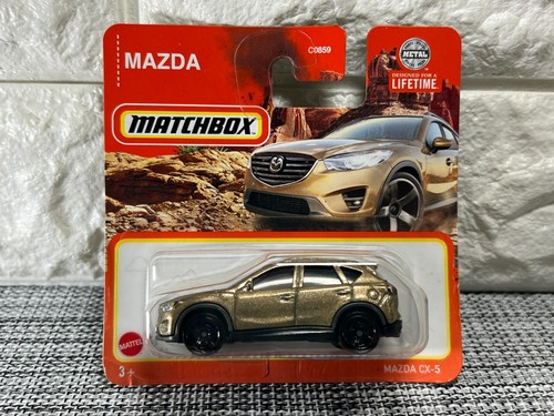 Matchbox Mazda CX-5 C0859 Short Card Gold