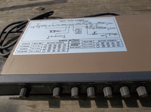 ibanez dm500 digital delay effects processor, great 80's sound nice condition - Picture 3 of 4