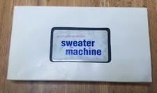 Bond Incredible Sweater Machine Original VHS VIDEO Instructions 