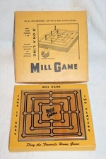 Vintage WM. F. Drueke  & Sons Mill Game #553, Complete with Box