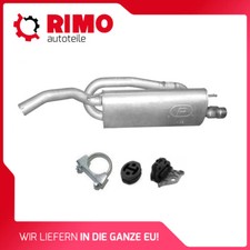 Fiat Bravo II 1.4 (ab 2007) für SPORT Endschalldämpfer Mit Montagesatz Auspuff