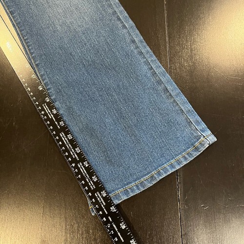 Crazy 8 Girls Size 12 Bootcut Plus Size Adjustable Waist Blue Jeans - Picture 10 of 10