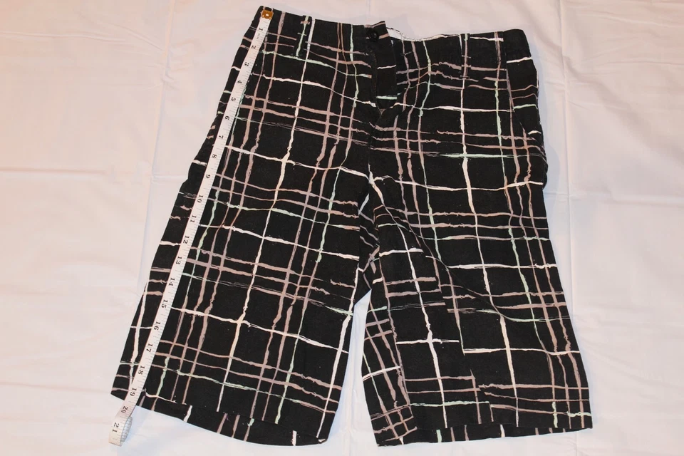 Pantalones Cortos Mongoose Niño 12 Negro Estampado a Cuadros Foto 3 de 4