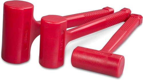 Versatile Heavy-Duty Dead Blow Hammer Set: 16oz, 32oz & 48oz - Spark Resistant - Picture 4 of 8