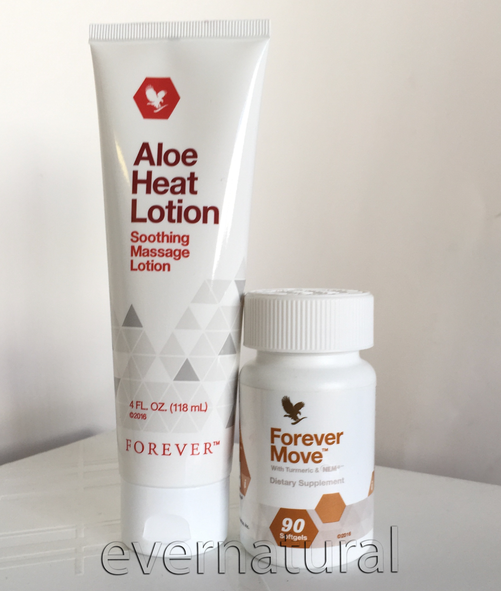FOREVER MOVE & Forever Heat Lotion for Joint & muscle treatment