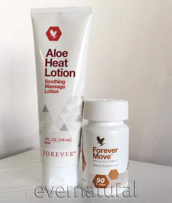 FOREVER MOVE & Forever Heat Lotion for Joint & muscle treatment