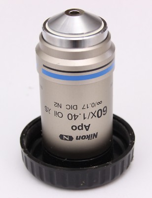 Nikon N 60x 1.40 Oil Apo Lambda S DIC N2 Eclipse Microscope Objective ...