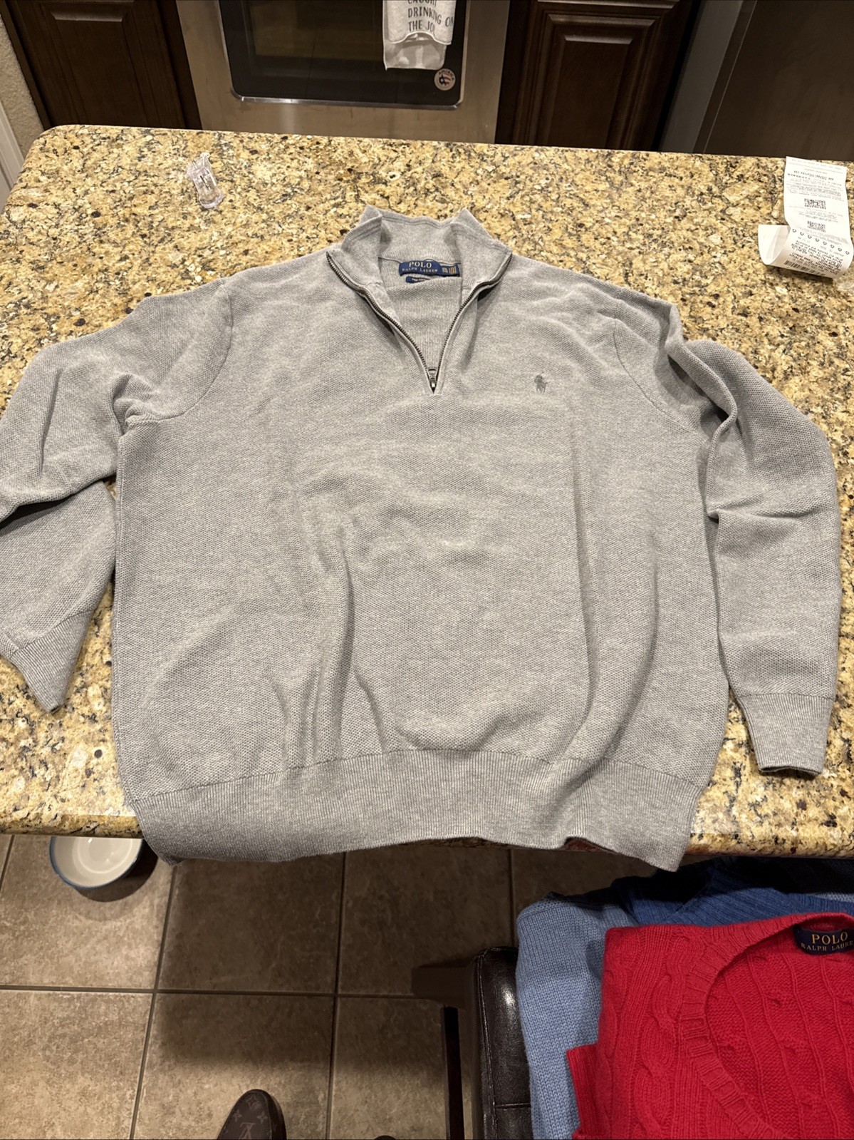 Polo Men’s Extra Extra Large Pullover Sweater - image 3