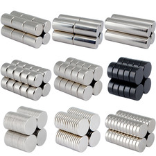 Neodym Magnete N52 N45 8mm Magnetscheiben Stab Magnet Scheiben Rund Zylinder