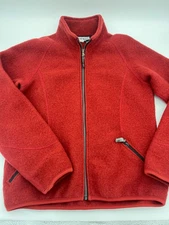 Ibex Jacket Womens Large New Wool Shak Mid Layer Hiking Outdoor Gorpcore Jacket