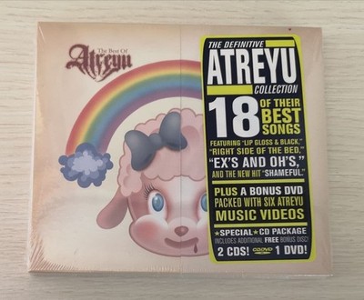 The Best of ATREYU CD with Bonus DVD Metalcore Rock Import Unopened