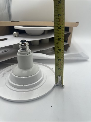 Jolux 5/6 Zoll LED Dosenleuchte verstellbar Einbaustrahler Retrofit Einbaustrahler 12W=60W 5000 - Bild 21 von 23