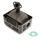 Non Genuine Exhaust Muffler Silencer & Gasket Fits Honda GX200 Engine Generator