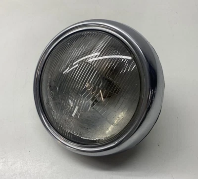 Mercedes W110 Heckflosse Front Scheinwerfer Chrom Ring Rahmen BOSCH mit Dichtung - Bild 1 von 4