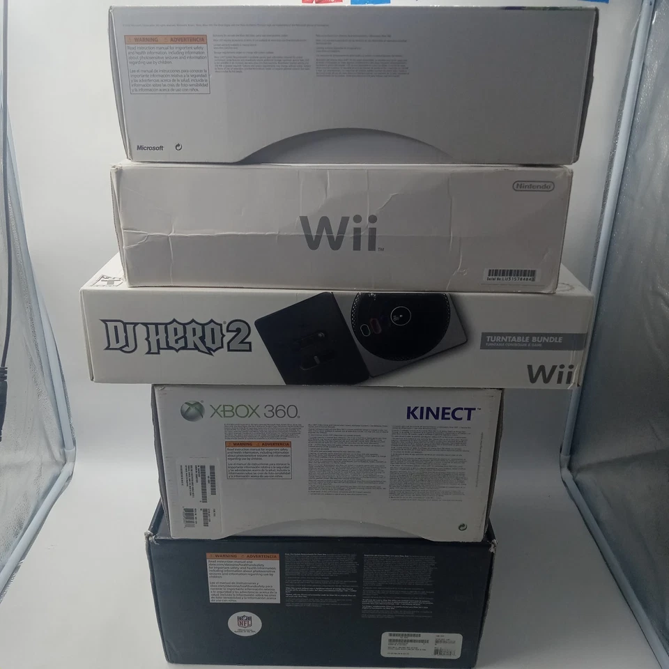 Lote Caja Nintendo Zelda PSP Xbox One Xbox 360 PS2 Switch Mario Cajas Vacías Foto 3 de 4