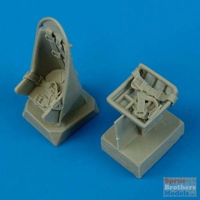 QBT48499 1:48 Quickboost Ju 87B Stuka Seat w/ Safety Belts