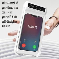 Listing image for Transparent Phone Lock Box Self-Discipline Time Management Box Timer Portable