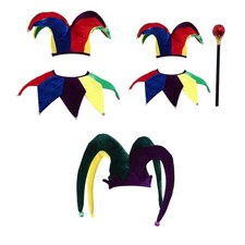 Erwachsene Parade-Kopfbedeckungen Bühnenshow Clownshut Niedlich Narrenkappe