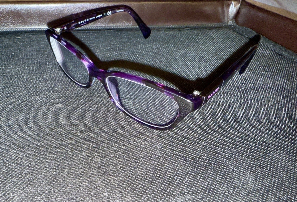 Monturas de anteojos Ralph Lauren para mujer púrpura RA 7049 1135 solo 51 mm 16 mm 135 mm Foto 3 de 4